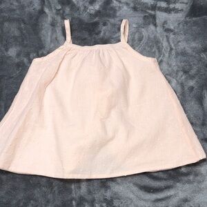 Kids Pink Sleeveless Top